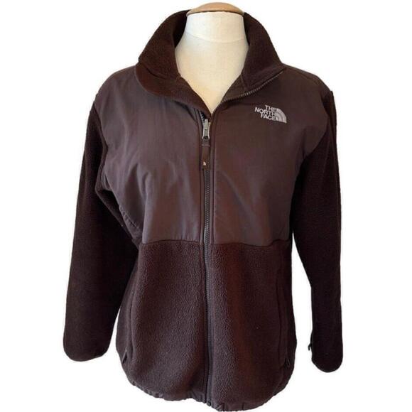 The North Face Other - North Face Girl's Jacket Brown Fleece Full Zip Light Weight Size XL